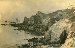 CAMARET *** LE TOULINGUET *** LE PHARE *** CARTE PHOTO *** - Camaret-sur-Mer