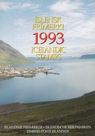 ISLANDE- Année Complète 1993 ** - LUXE Dans Une Pochette Officielle - Full Years