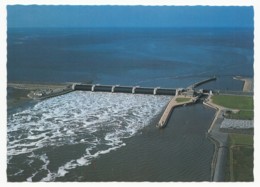 Eidersperrwerk Mit Abschlussdamm - Bei Tönnig In Nordfriesland An Der Nordsee - Luftaufnahme - Nordfriesland