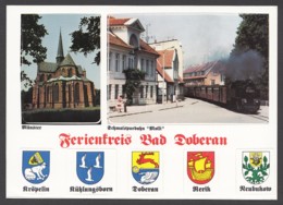 Ferienkreis Bad Doberan - Aufkleberbildkarte - Bad Doberan