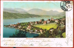 MILLSTAFF- Kârnten-AUSTRIA- - Voyagée 1901- Scans Recto Verso- Paypal Free - Millstatt