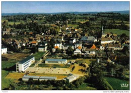 Carte Postale 87.  Saint-Germain-les-Belles école  Vue D'avion Trés Beau Plan - Saint Germain Les Belles