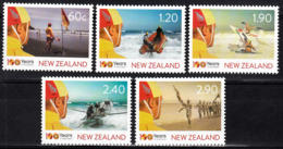 NEW ZEALAND     SCOTT NO.  2341-45     MNH     YEAR  2010 - Unused Stamps