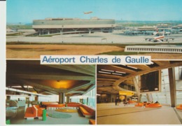 C. P. - PHOTO - ROISSY EN FRANCE - AÉROPORT CHARLES DE GAULLE- 271 - P. I. - MULTIVUES - Roissy En France