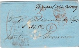 1859, Roter Tax-Stp. Nach Dtld. , A2587 - ...-1840 Precursori