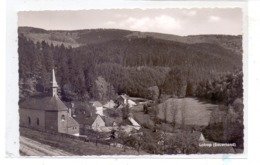 5948 SCHMALLENBERG - LATROP, Blick Auf Die Kirche Und Gasthof Zum Grubental, 1960 - Schmallenberg