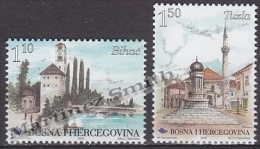 Bosnia Hercegovina - Bosnie 2000 Yvert 332C-32D, Definitive, Cities Of Bihac &amp; Tuzla - MNH - Bosnia And Herzegovina