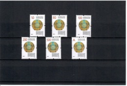 Kazakhstan 2011 . Definitives (COA). 6v: A, 50, 80, 100, 200, 500  Michel # 718-23 - Kazakistan