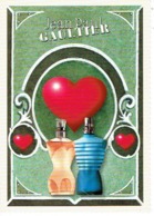 Carte Postale Dentelée Jean-Paul GAULTIER  "CLASSIQUE" LOVE - Modernes (à Partir De 1961)