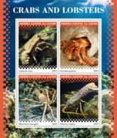 Sierra Leone. 2019 Crabs And Lobsters. (0917a)  OFFICIAL ISSUE - Schalentiere