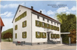 Winterthur WÜLFLINGEN Rest. Schönthal Photo & Verlag V. Hch. Sattler Kempten (Wetzikon) - Wetzikon