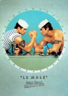 Carte Postale Glacée Jean-Paul GAULTIER  "LE MALE" Avec Patch Au Verso - Perfumed Postcard USA - Modernes (à Partir De 1961)