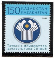 Kazakhstan 2011 . CIS - 20th Ann. 1v: 150.    Michel # 726 - Kazakistan