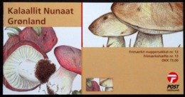 Greenland 2005   Booklet.Edible Fungi I. Mushrooms  Minr.434-36 Used  (O  ) ( Lot  MAPPE  ) - Carnets