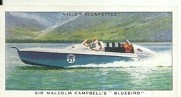 5780"SIR MALCOMCAMPBEL'S BLUEBIRD-WILLS'S CARD N° 48-SET SPEED" - Wills