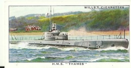 5782"H.M.S. THAMES-WILLS'S CARD N° 46-SET SPEED" - Wills