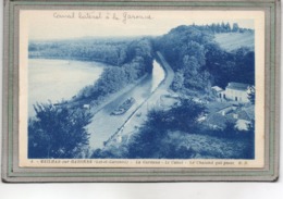 CPA - MEILHAN-sur-GARONNE (47) - Aspect Du Canal Latéral à La Garonne Et Du Chaland à Fond Plat En 1930 - Meilhan Sur Garonne