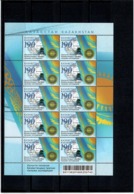 Kazakhstan 2011 .  Expedition To South Pole. Sheetlet Of 10 Stamps.  Michel # 738 KB - Kasachstan