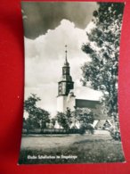 Schellerhau - Kirche - Altenberg Erzgebirge - Kleinformat Echtfoto - DDR 1964 - Sachsen - Schellerhau