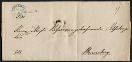 1854 Sweden Prestamp Wrapper. Stockholm Fr Br - ... - 1855 Vorphilatelie