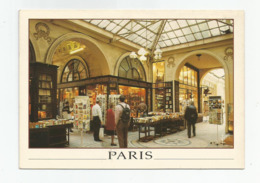 Paris 02 Galerie Vivienne Reliure Librairie Ancienne Et Moderne Présentoire  Cartes Postales - Distretto: 02