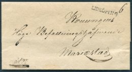 Sweden Prestamp Vorphila Wrapper.Straight Line LIDKOPING - ... - 1855 Prefilatelia