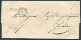 1846 Sweden Prestamp Vorphila Wrapper. Hedemora - ... - 1855 Prephilately