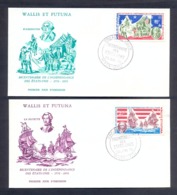 Wallis And Futuna 1976 - Bicentenary Of The Independence Of USA "1976-1976" - Excellent Quality - Storia Postale