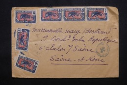 OUBANGUI - Enveloppe De Fort Crampel Pour La France En 1926, Affranchissement Plaisant - L 46246 - Cartas & Documentos