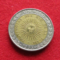 Argentina 1 Peso 1995 B KM# 112.3 Error : ProvinGias   Argentine - Argentine
