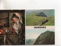 Cpa.Royaume-Uni.Snowdonia.multi-vues.1970. - Caernarvonshire