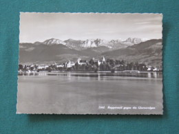 Switzerland Postcard "Alpes Rapperswil Glarneralpen Lake" - Rapperswil