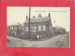 CPA  Rétrécit - Ste Geneviève  - Route De Neuilly En Thelle - Sainte-Geneviève