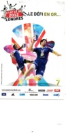 LONDRES 2012...LE DEFI EN OR - Balonmano