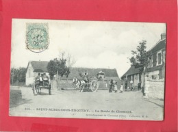 CPA -  Saint Aubin Sous Erquery  - La Route De Clermont - Andere Gemeenten