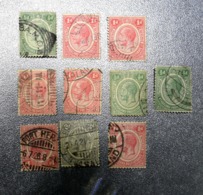 NYASSALAND  STAMPS   1913-21  2    ~~L@@K~~ - Nyassaland (1907-1953)