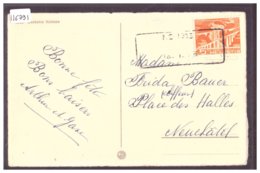 COSTUME TICINESE - CACHET DE REMPLACEMENT " MELIDE 25.VI. 56 " - AUSHILFSTEMPEL - TB - Melide