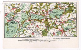 D-10000   MALENTE-GREMSMÜHLEN : Map-card With Plön And Eutin - Malente-Gremsmühlen