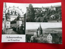 Schwarzenberg - Erzgebirge - Schloss - Schwibbogen - Echt Foto DDR 1977 - Sachsen - Schwarzenberg (Erzgeb.)