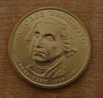 Président Georges Washington 2007 - 1 Dollars - USA - Atelier D - 2007-…: Presidents