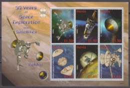 2008	Nevis	2302-07KL	50 Years Of Space Exploration And Satellites.	8,00 € - America Del Nord