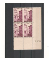 MONACO   Année  1942 N° Y/T : 178** COIN DATE - Unused Stamps