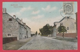 Marche-en-Famenne - Route De Durbuy - Jolie Carte Couleur Oblitérée En 1906 (  Voir Verso ) - Marche-en-Famenne