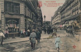 I150 - 75 - PARIS - Rue Turbigo - A La Hauteur De La Rue Etienne-Marcel - Distrito: 02