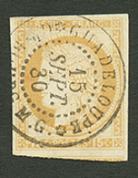 "GRAND BOURG MARIE GALANTE" : CG 15c CERES (n°19) Obl. GUADELOUPE Gd-BOURG M. G. Bureau RARE. Le Timbre Seul Cote 120€.  - Otros & Sin Clasificación