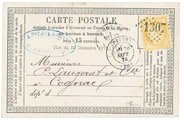 "RETOUCHE Dans La GRECQUE - Case 141" : 1874 15c CERES Avec Variété "RETOUCHE Dans La Grecque Coin Inférieur Droit - Cas - 1871-1875 Ceres