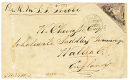 CAPE OF GOOD HOPE : 1860 6d Lilac 3 Close To Large Margins + PAID DEVONPORT CAPE-PACKET On Envelope To ENGLAND. Some Fau - Kaap De Goede Hoop (1853-1904)