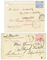 EGYPT / SUDAN : 1885 2 Envelopes Probably From "SUDAN Expedition" To SCOTLAND. Se Scans. F/Vf. - Other & Unclassified