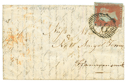 "ULEABORG ( SWEDEN ) Via ENGLAND : 1843 GB 1d Canc. On Entire Letter Datelined "ULEABORG 10 November 43" To HAMMERSMITH  - Andere & Zonder Classificatie