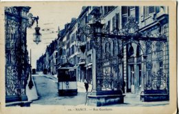 54 .20575 Nancy .rue Gambetta .tramway .cafe Mathieu . - Nancy